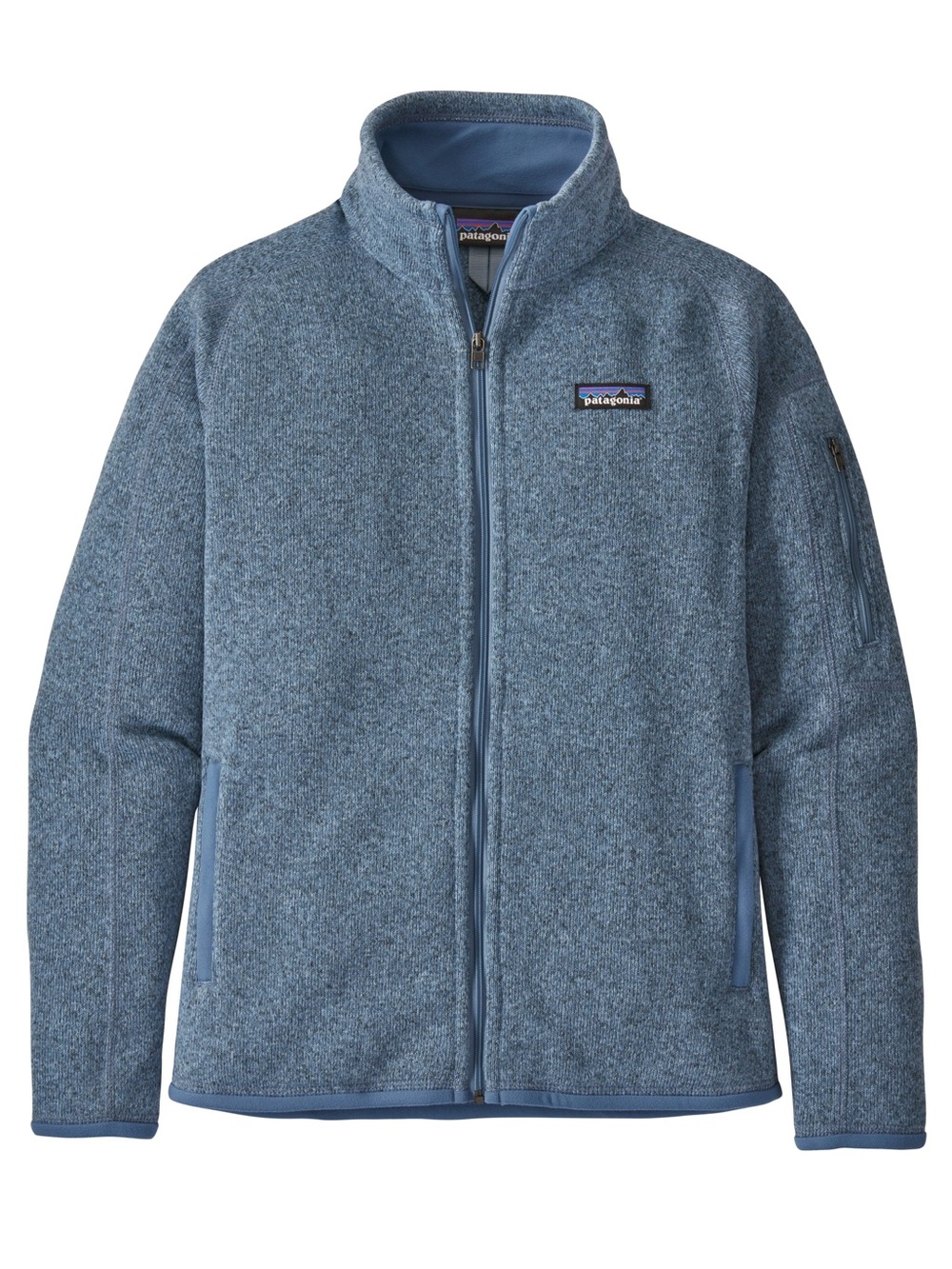 Women’s Patagonia Better Sweater Jacket Size Small Berlin Blue Warm Collared